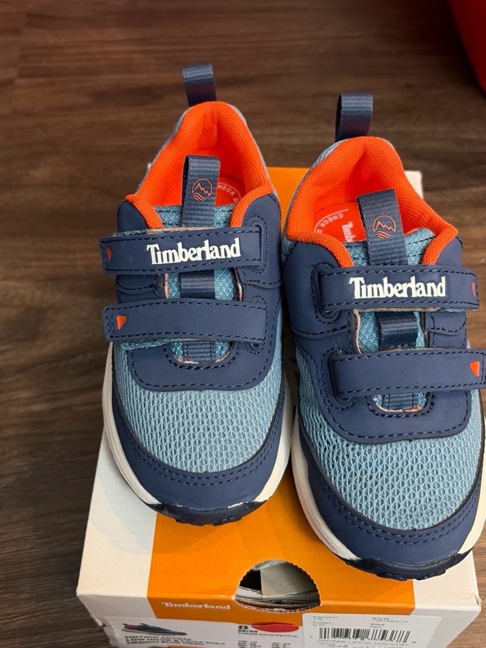 Timberland Kids' Navy & Light Blue Sneakers
